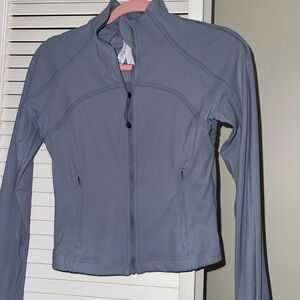 lululemon athletica Light Blue cropped define Jacket